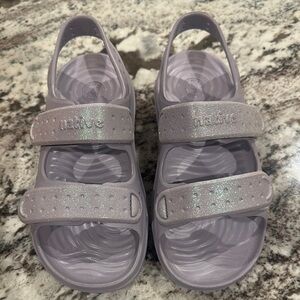 Native Shimmering Lilac Kids Sandals